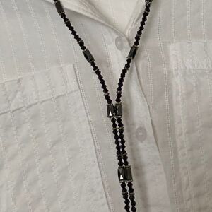 Like New Bracelet/necklace combo black